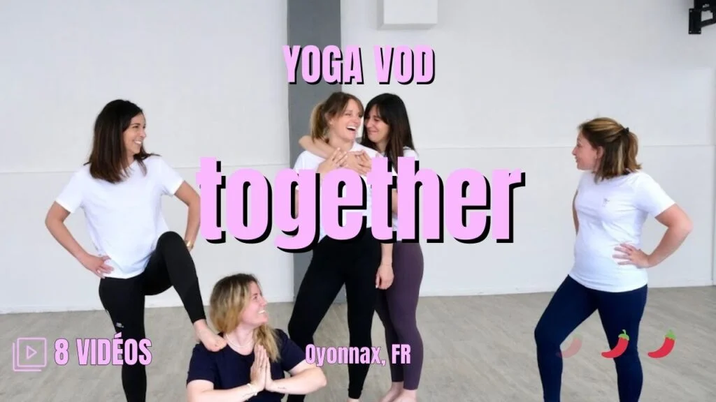 Yoga série vidéos "Let's move together"