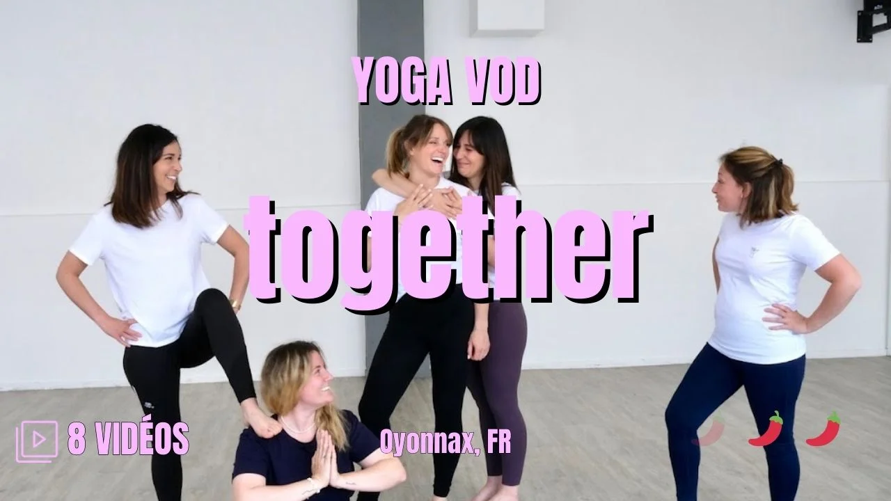 Yoga série vidéos "Let's move together"