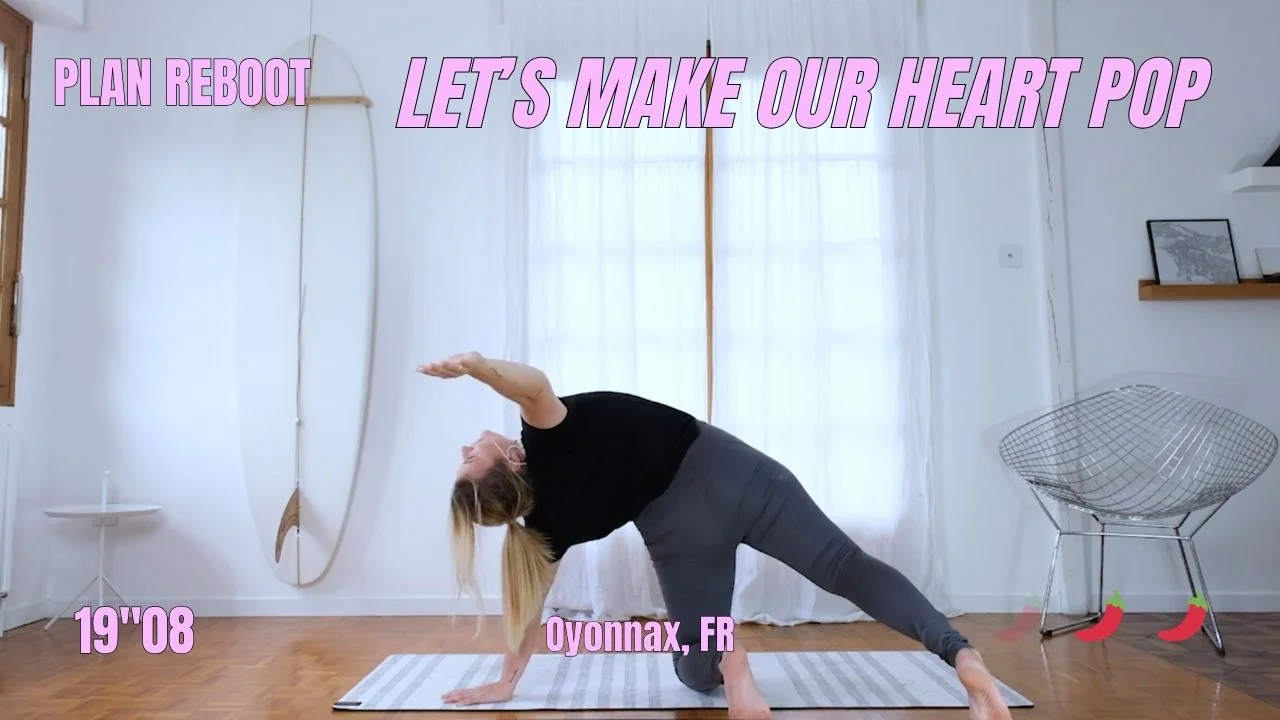 Let's make our heart pop