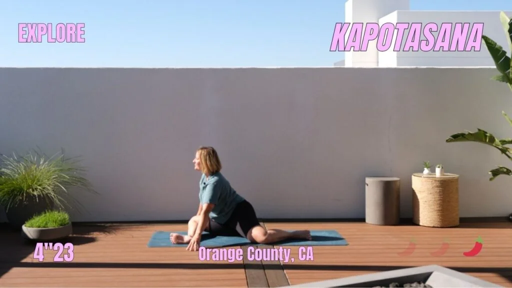 Apprendre Kapotasana, le pigeon